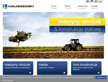 Tablet Screenshot of kolaszewski.pl